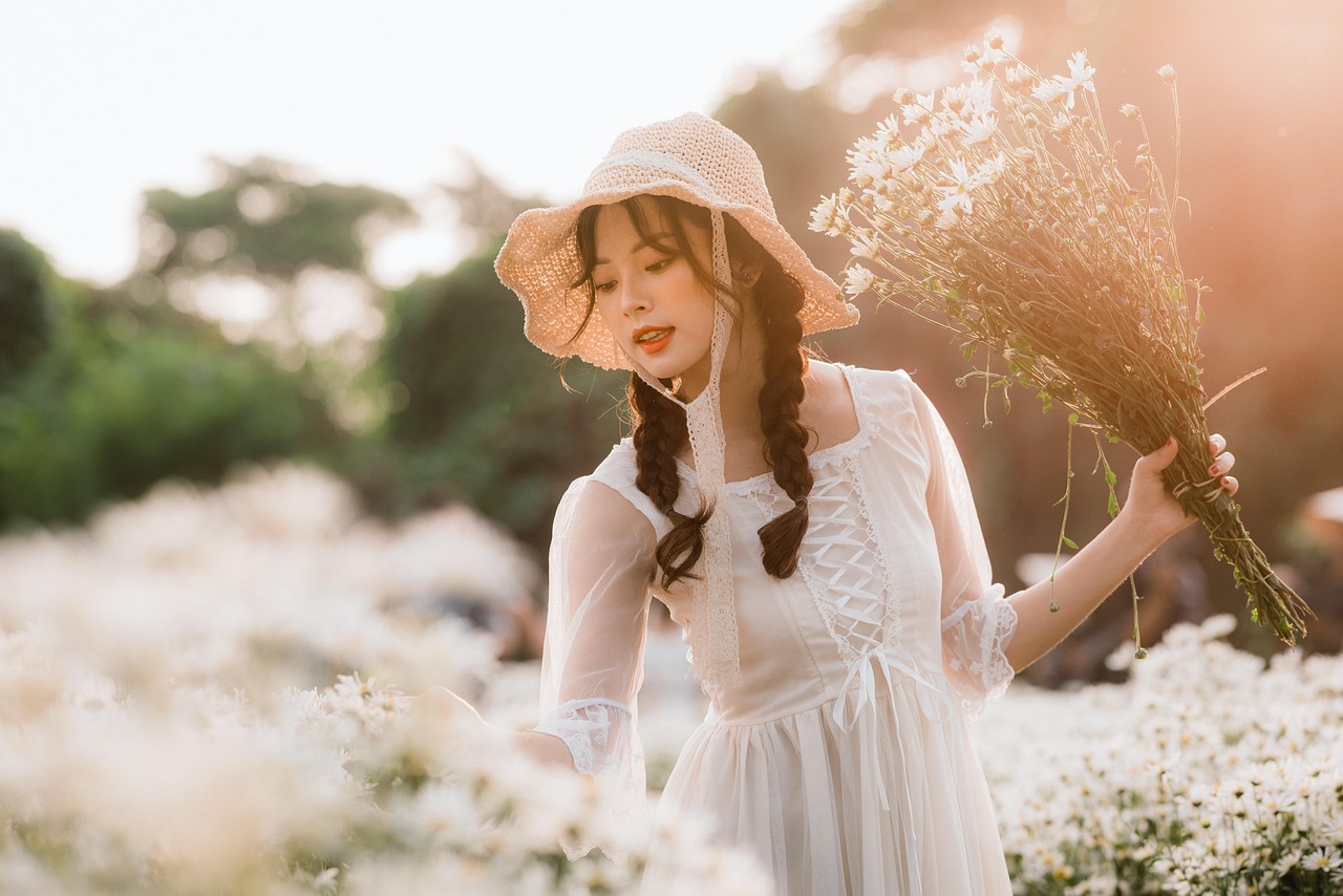 Woman face cold water shock expression