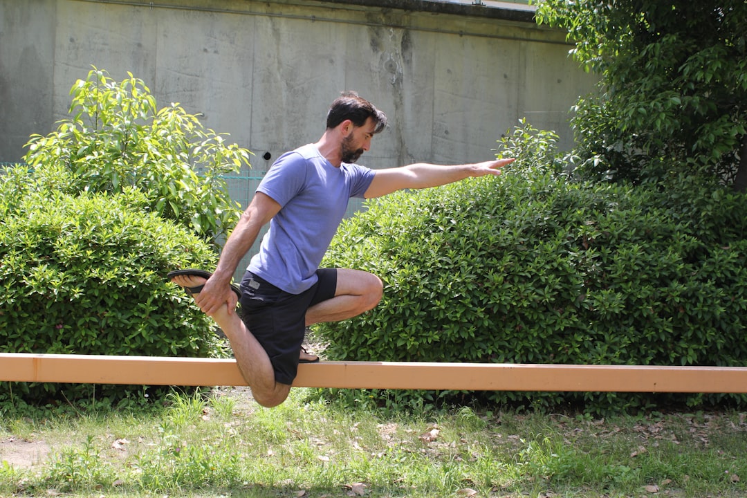 Weight bench setup for home strength training