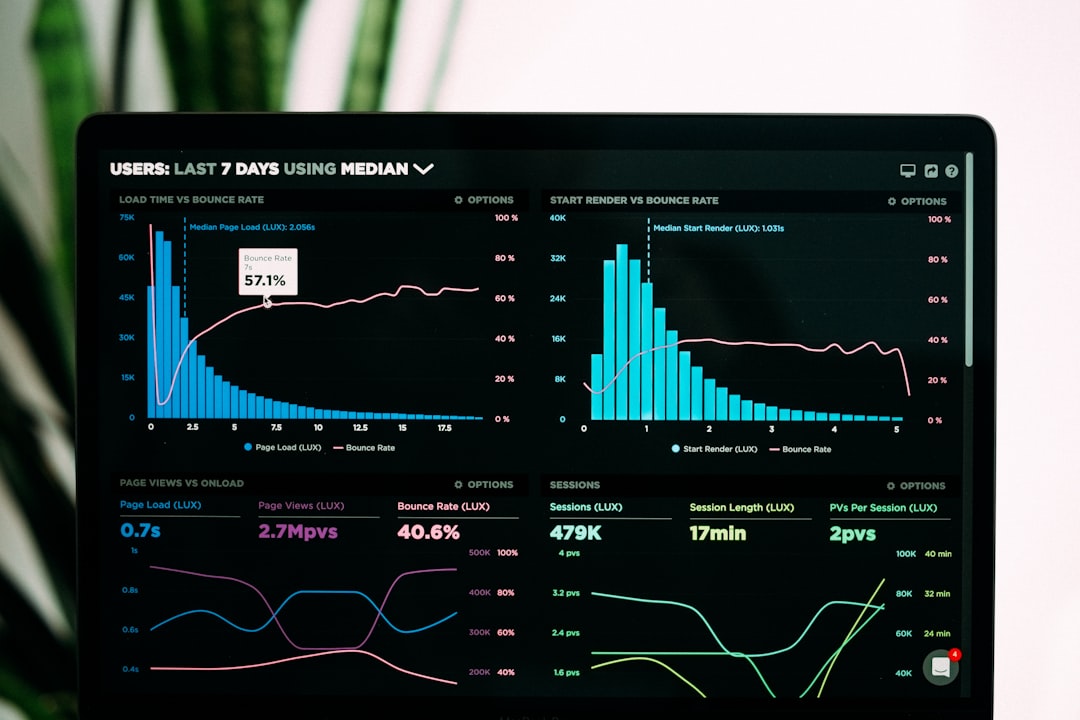 AI health data analytics visualization on screen