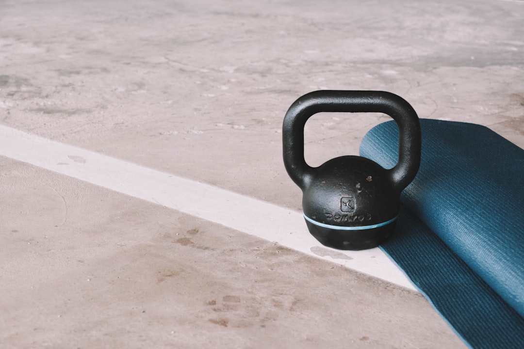 Kettlebell training workout session