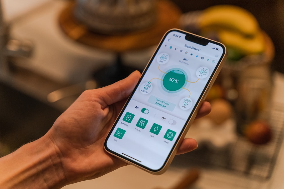 nutrition app showing food analysis on smartphone