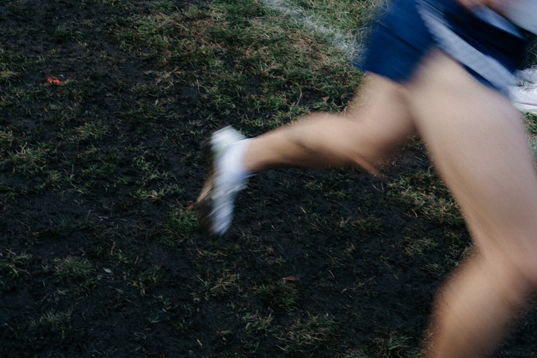 Outdoor cross training shoes on varied terrain