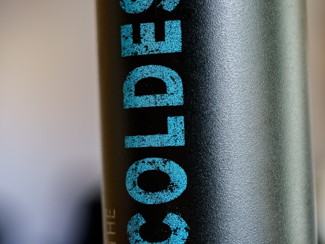 Insulated water bottle with ice for post-workout cooling