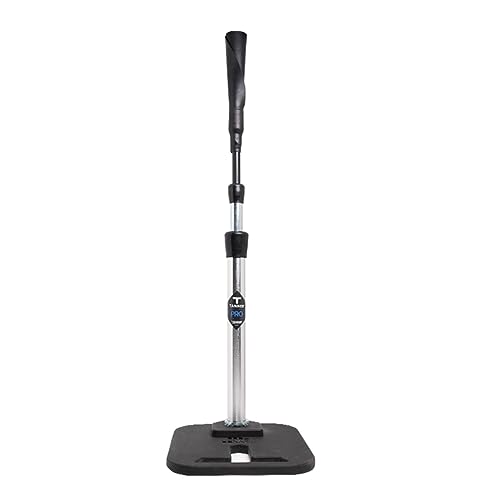 Tanner Pro Batting Tee with weighted base and flexible rubber top