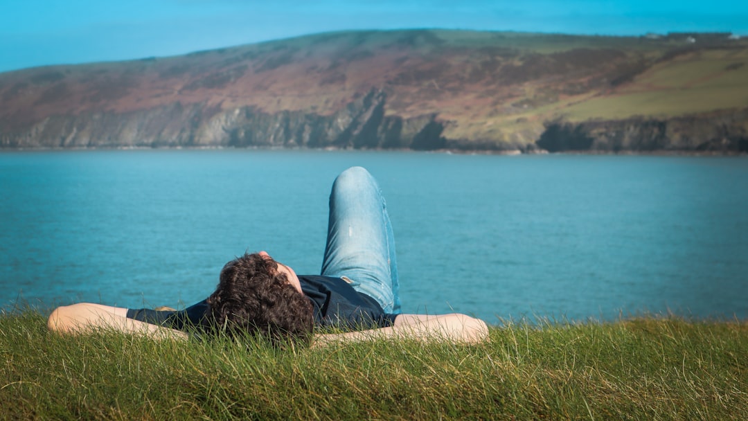 Person relaxing after exercise recovery time