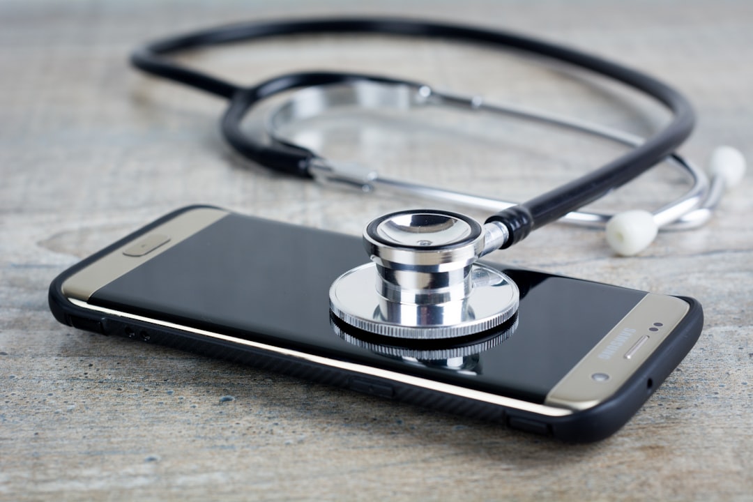 Health data dashboard showing sleep and recovery metrics on smartphone