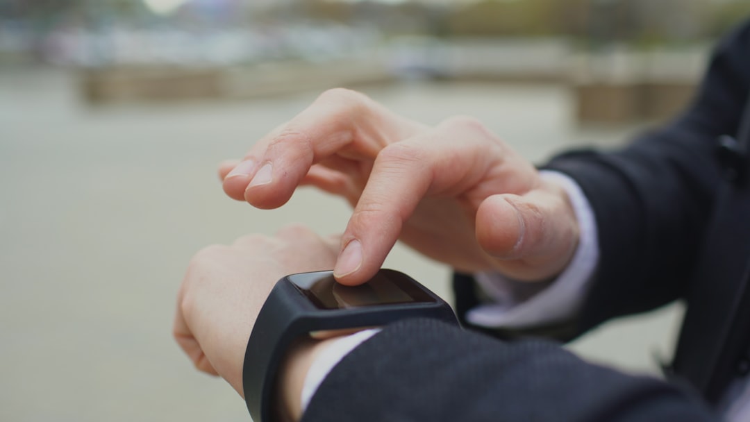 Morning routine with wearable technology integrated seamlessly