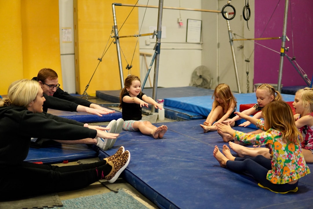 Kids gymnastics bar for active family fitness