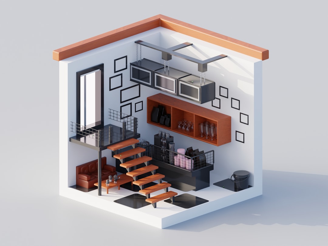 Compact home gym setup in small space