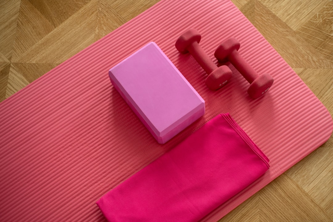 Folded microfiber gym towels ready for workout sessions