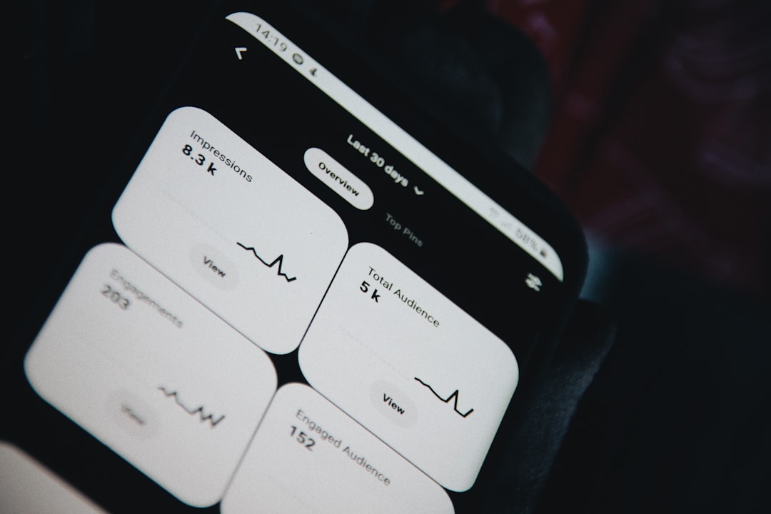 Health app interface on digital screen