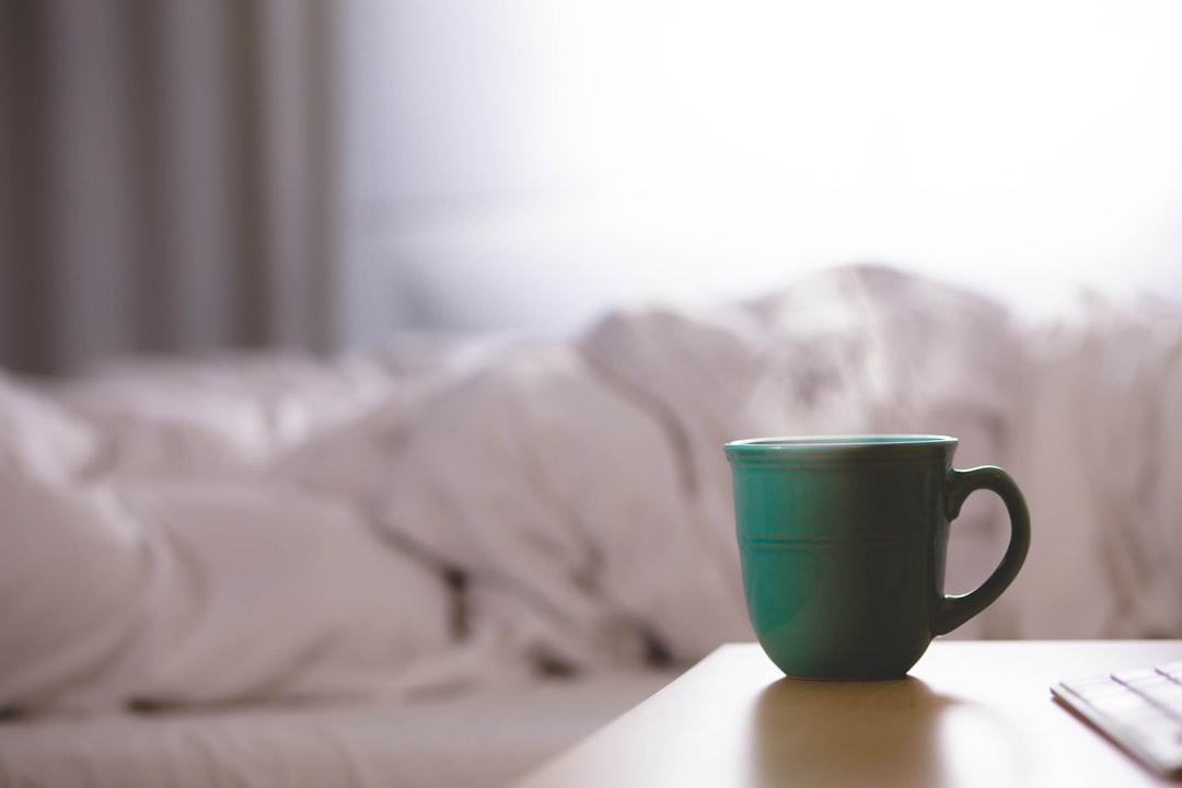 Morning coffee wellness routine