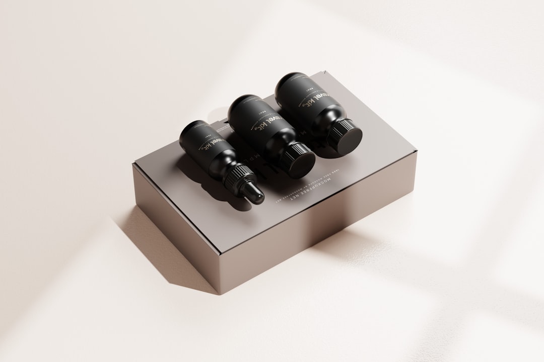 Set of massage gun attachment heads for different muscle groups