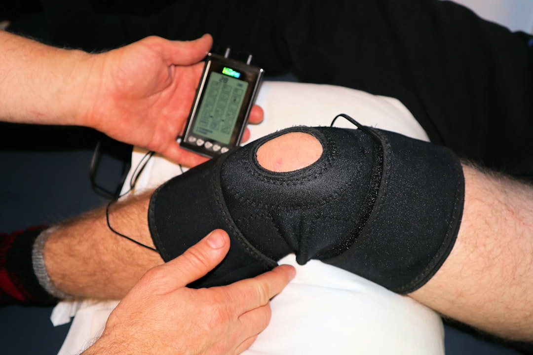 Heat therapy applied to muscles for pain relief and recovery
