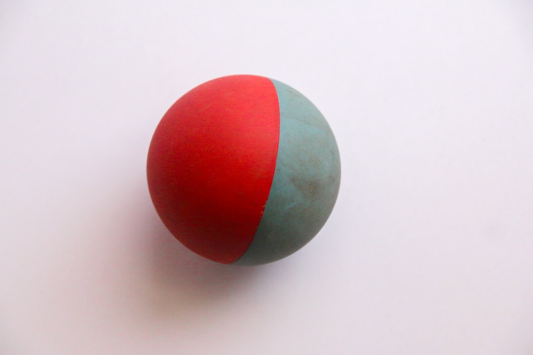 Massage balls used for trigger point therapy on muscles