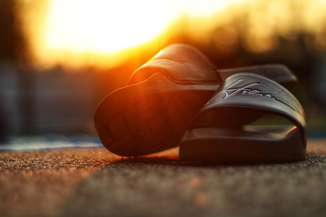 Comfortable recovery slides for post-workout foot support
