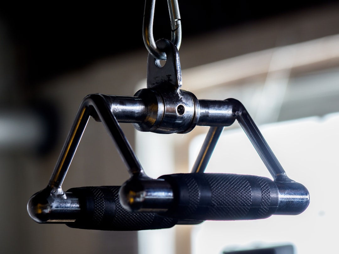 Tricep rope cable attachment for home gym
