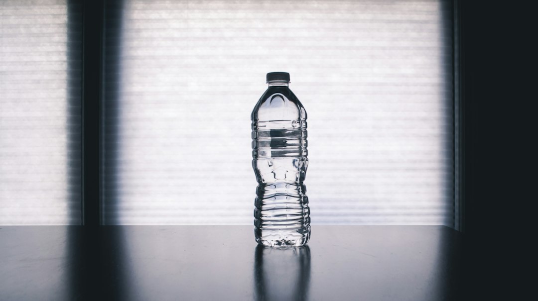 A water bottle, which needs a home within reach on a recumbent bike